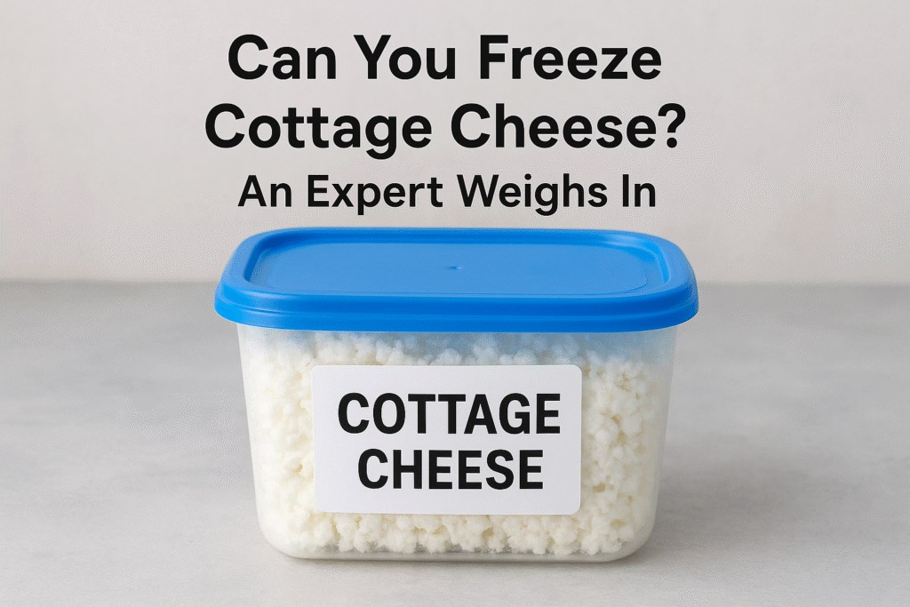 Frozen Cottage Cheese in Container – How to Store and Thaw Properly