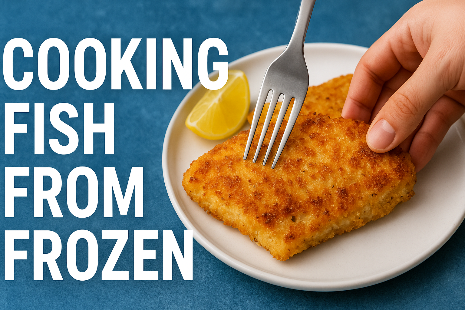 Cooking fish from frozen – easy weeknight dinner method
