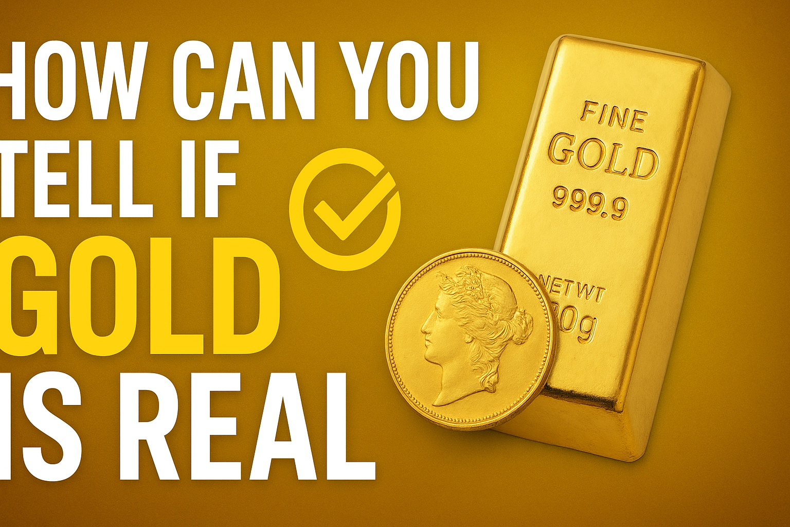 How to tell if gold is real – reliable gold testing methods