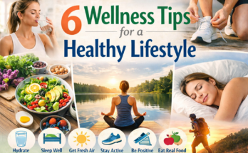 6 wellness tips for a healthy lifestyle and daily routine